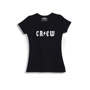 camiseta ACDC CREW negra