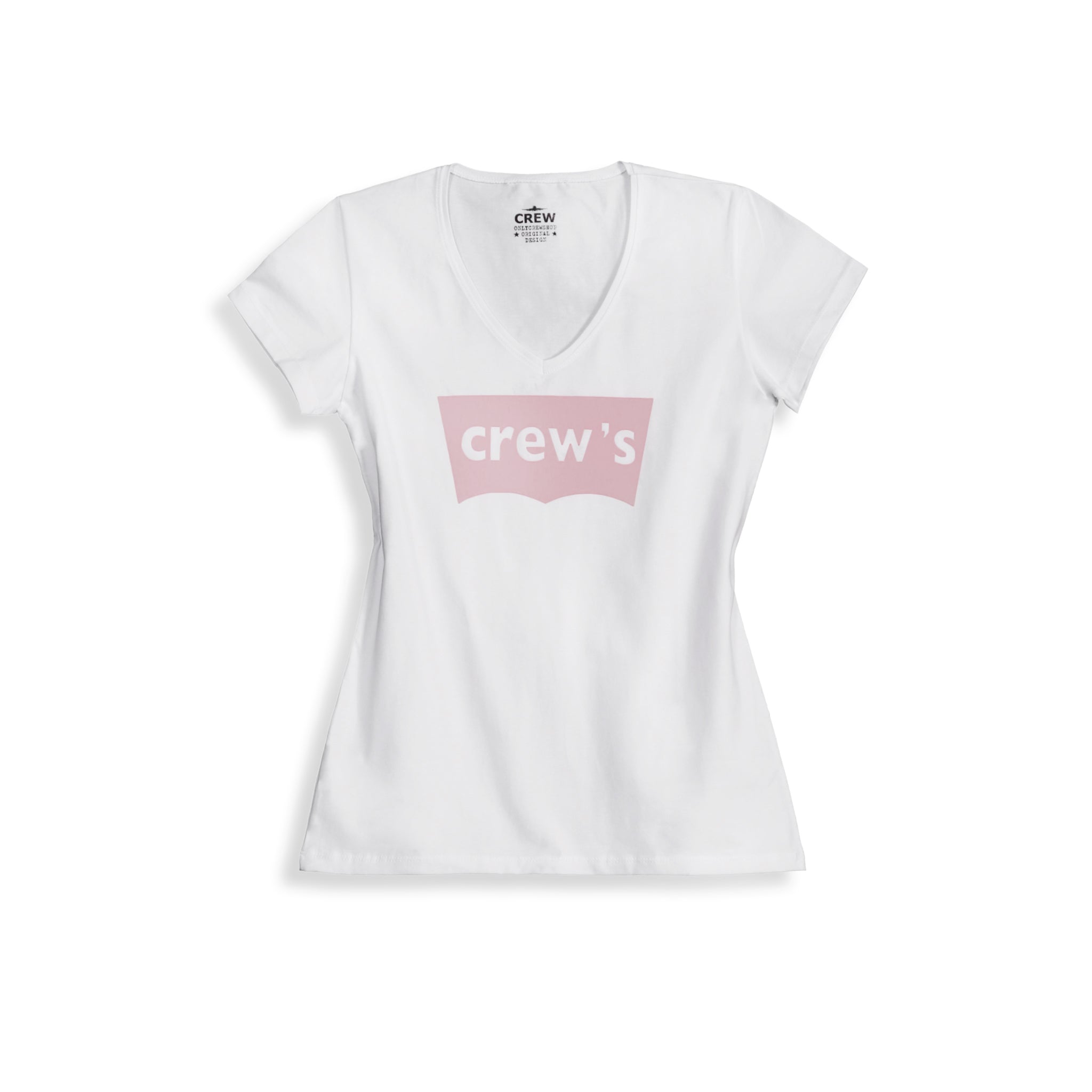 camiseta CREW ‘s rosa