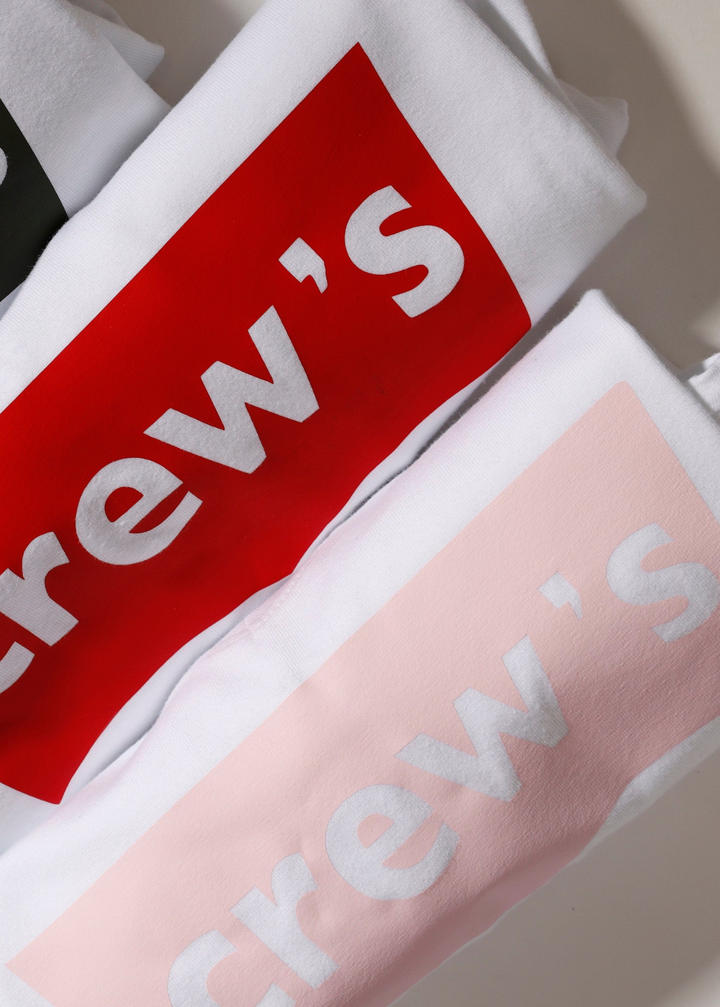 camiseta CREW ‘s rosa
